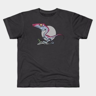 Fierce Velociraptor: Guardian of the Past Kids T-Shirt